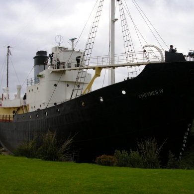 Cheynes IV Whale chaser museum ship Albany School Camp